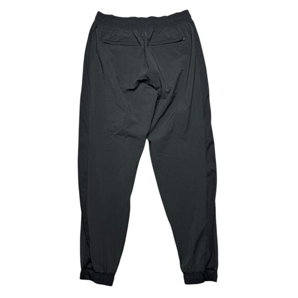 Athleta Black Brooklyn Textured Joggers Size 6 - Picture 4 of 7